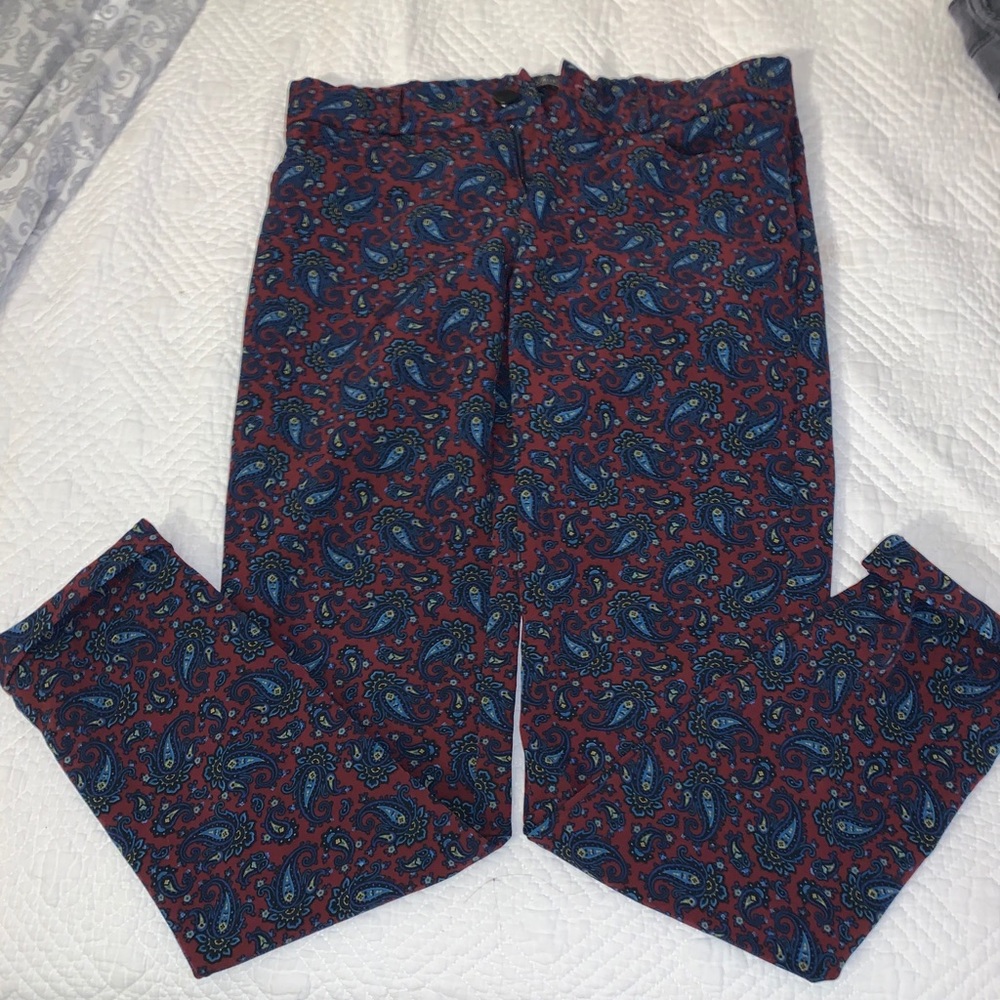 Zara print pants